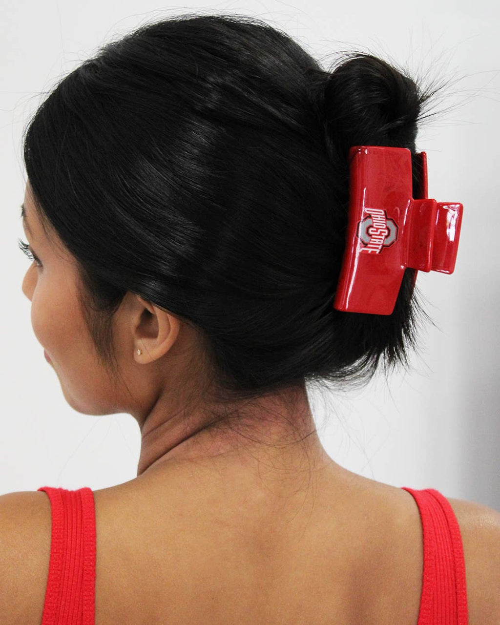 BANDED - Ohio State® Eco Scarlet Logo - Logo Claw Clip