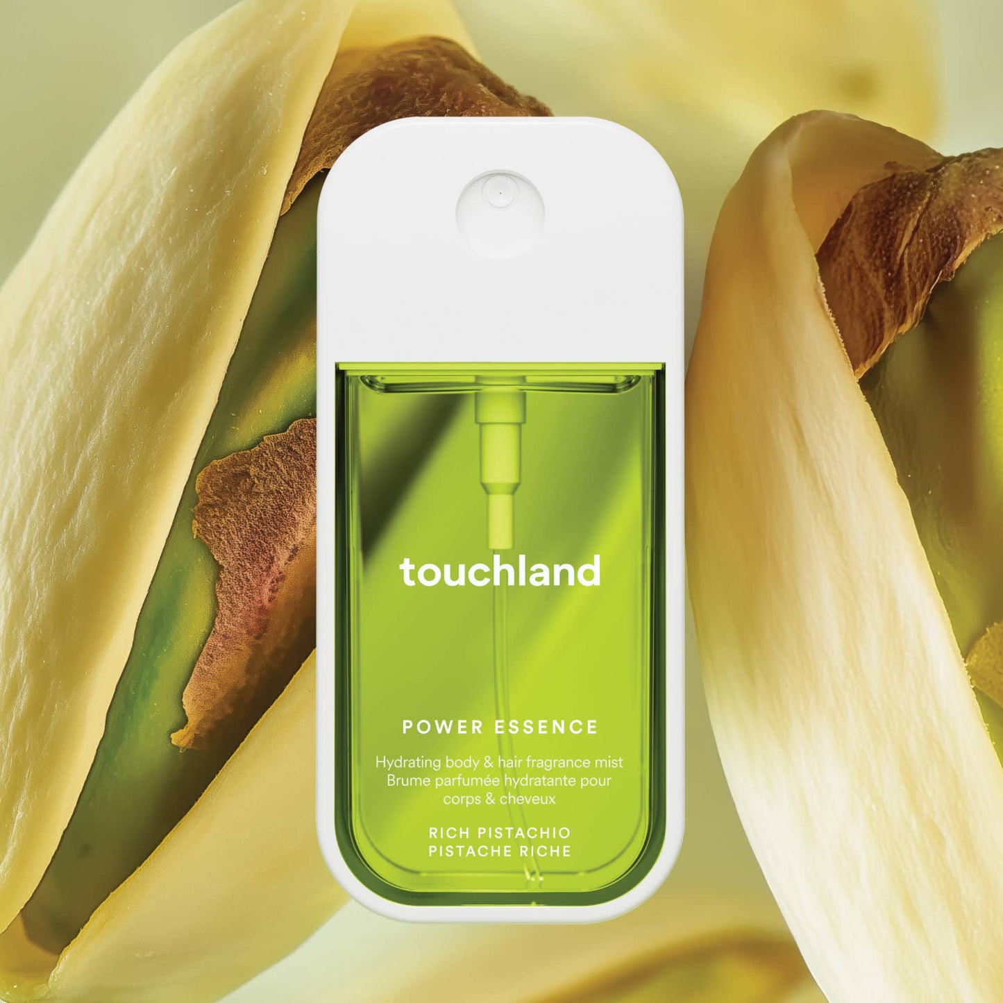 Touchland - Rich Pistachio Power Essence Body & Hair Fragrance Mist