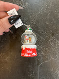 Hudson Mini Snow Globe Ornament