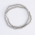 Howard's - Cross Bracelet Beaded Stretch Waterproof Narelle Duo Set