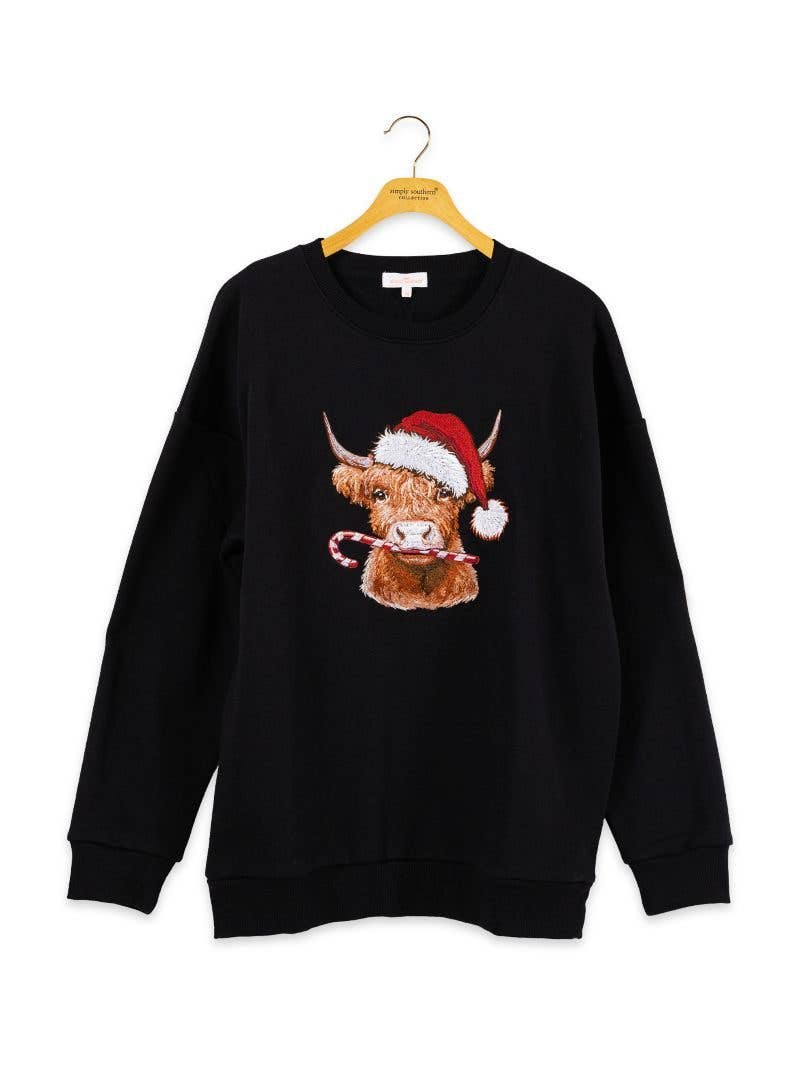 simply southern - Christmas Highland Cow