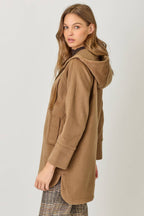 Helen Hoodie Zip-Up Coat