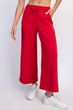 Rae Mode - MODAL SCUBA CROPPED WIDE PANT