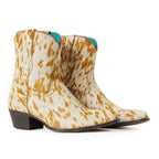 Myra Bag - Cowdie Western Hairon Leather Booties