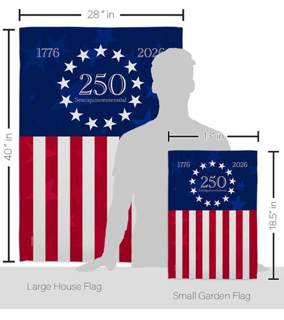 America 250 Semiquincentennial Betsy RossUSA Home Decor