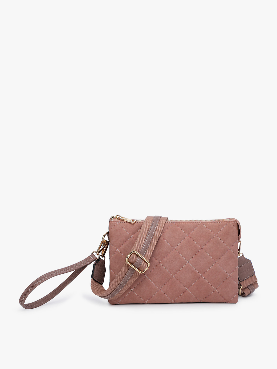 Jen & Co. - M2056QLT Izzy Quilted Crossbody w/ Guitar Strap