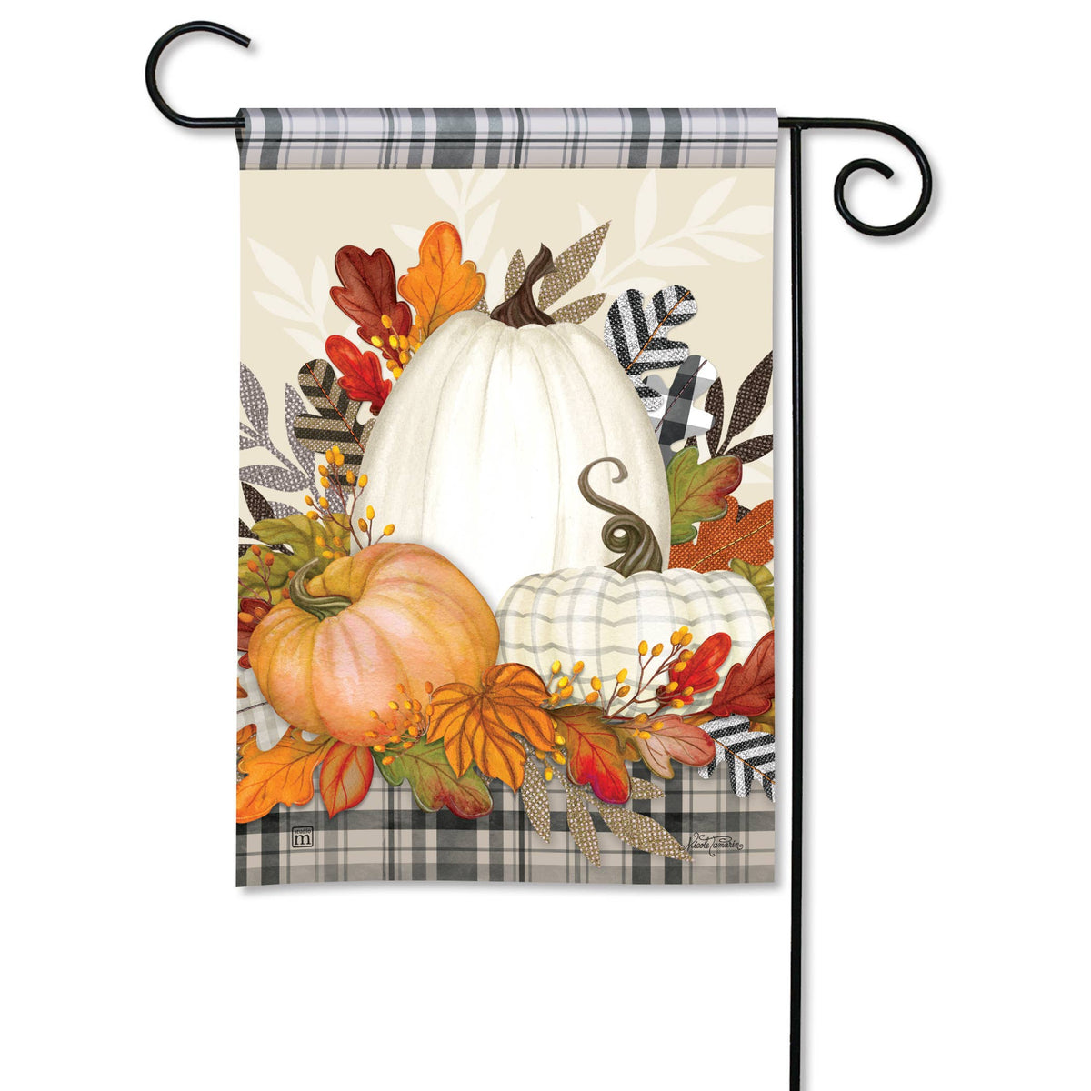 Studio M - Pumpkin Season Garden Flag
