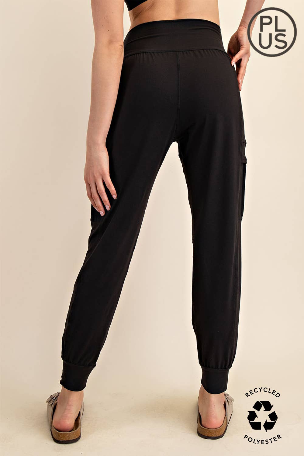 Rae Mode - PLUS SIZE BUTTER JOGGER WITH SIDE POCKETS