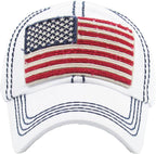 USA Flag Vintage Ballcap