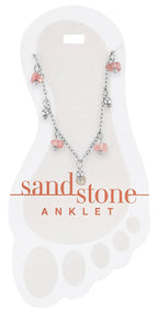 Sand and Stone Anklets