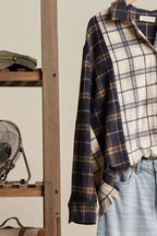 Ashley Plaid Oversize Shacket