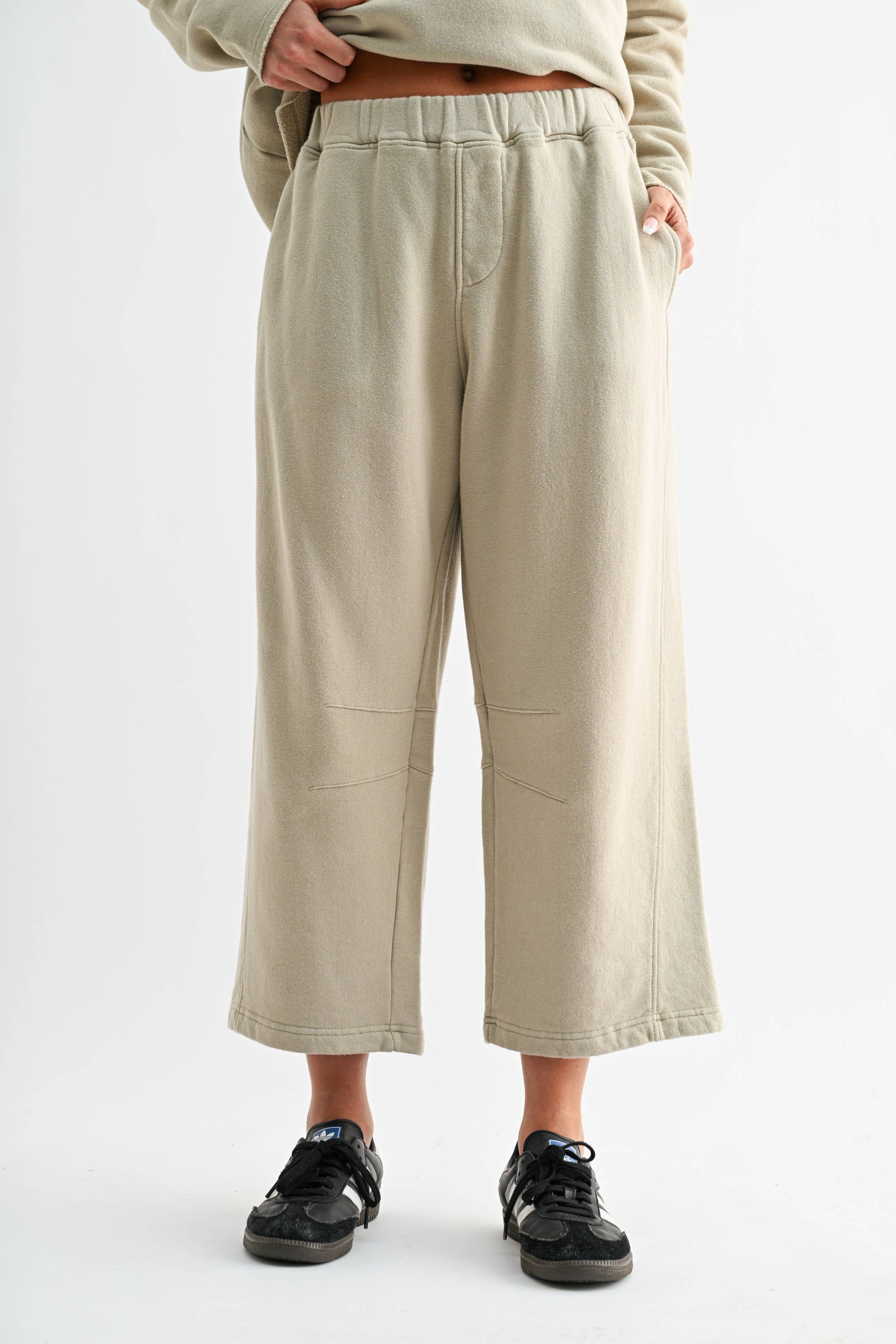 Mono B - Malibu Air Cotton Barrel Lounge Pants