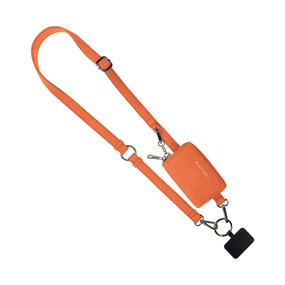 Save The Girls - Clip & Go Strap with Pouch Brushed Vegan Leather Collection