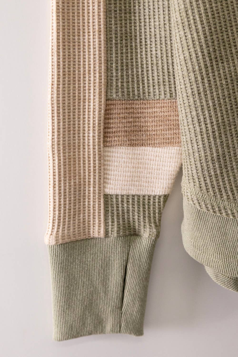 Krissie Waffle Knit Pullover Sweater