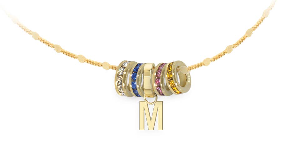 Maya J - Mini Drops of Charm - 14K Gold-Plated Brass