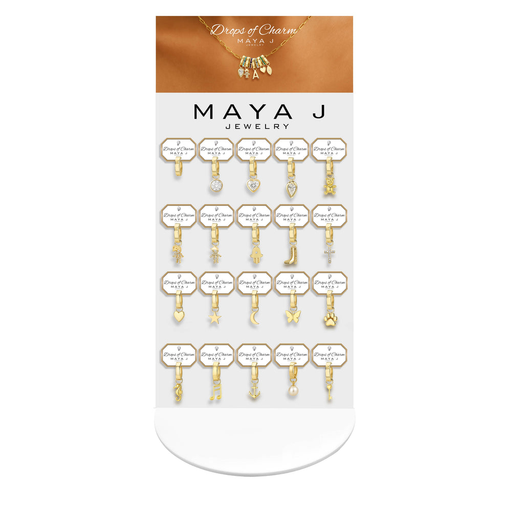 Maya J - Mini Drops of Charm - 14K Gold-Plated Brass