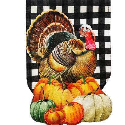 Briarwood Lane - Harvest Turkey Burlap Garden Flag