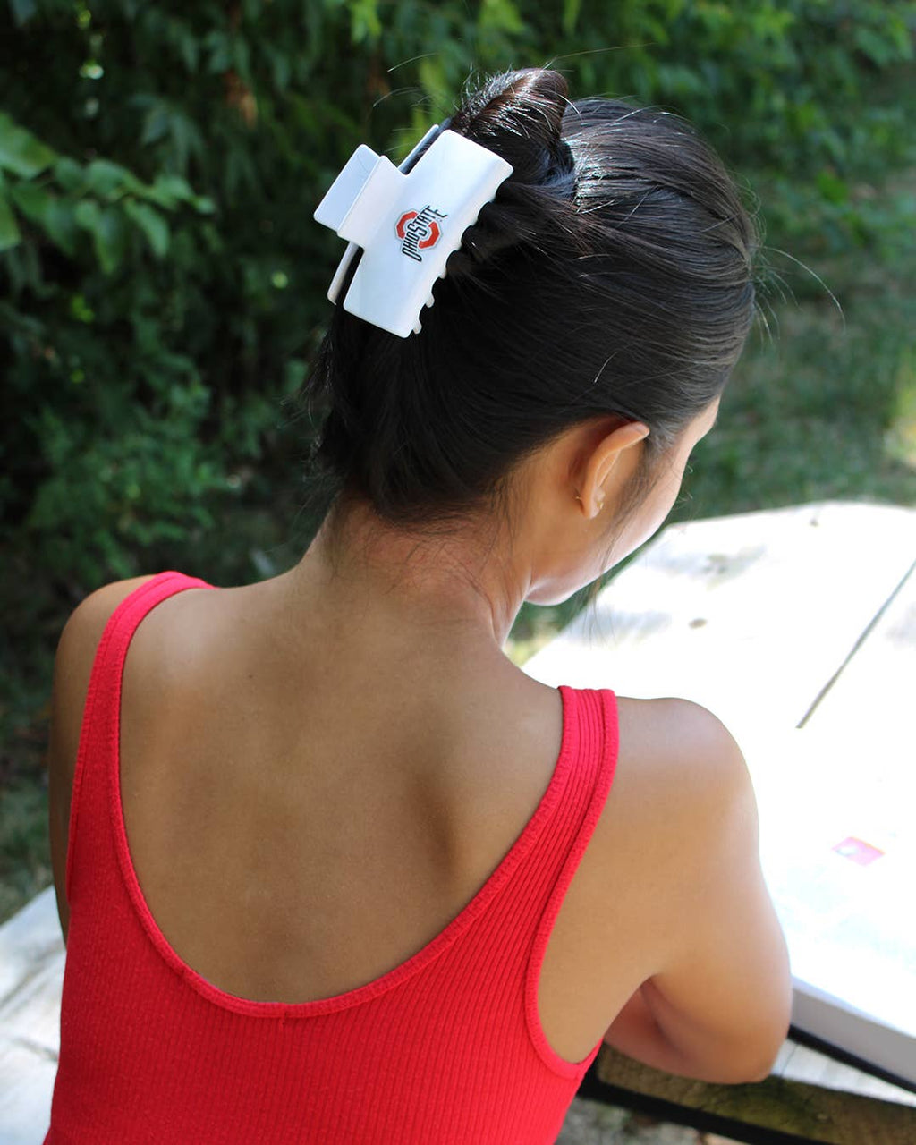 BANDED - Ohio State® Eco White Logo - Logo Claw Clip