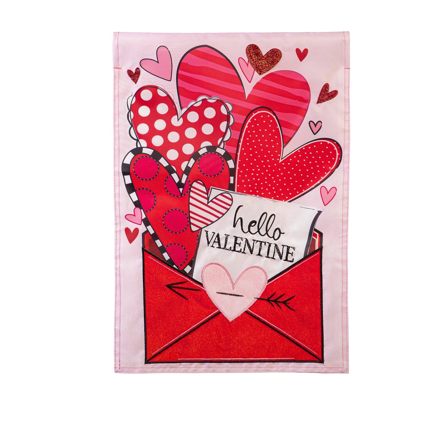 Sending Love Valentine's Day Flag