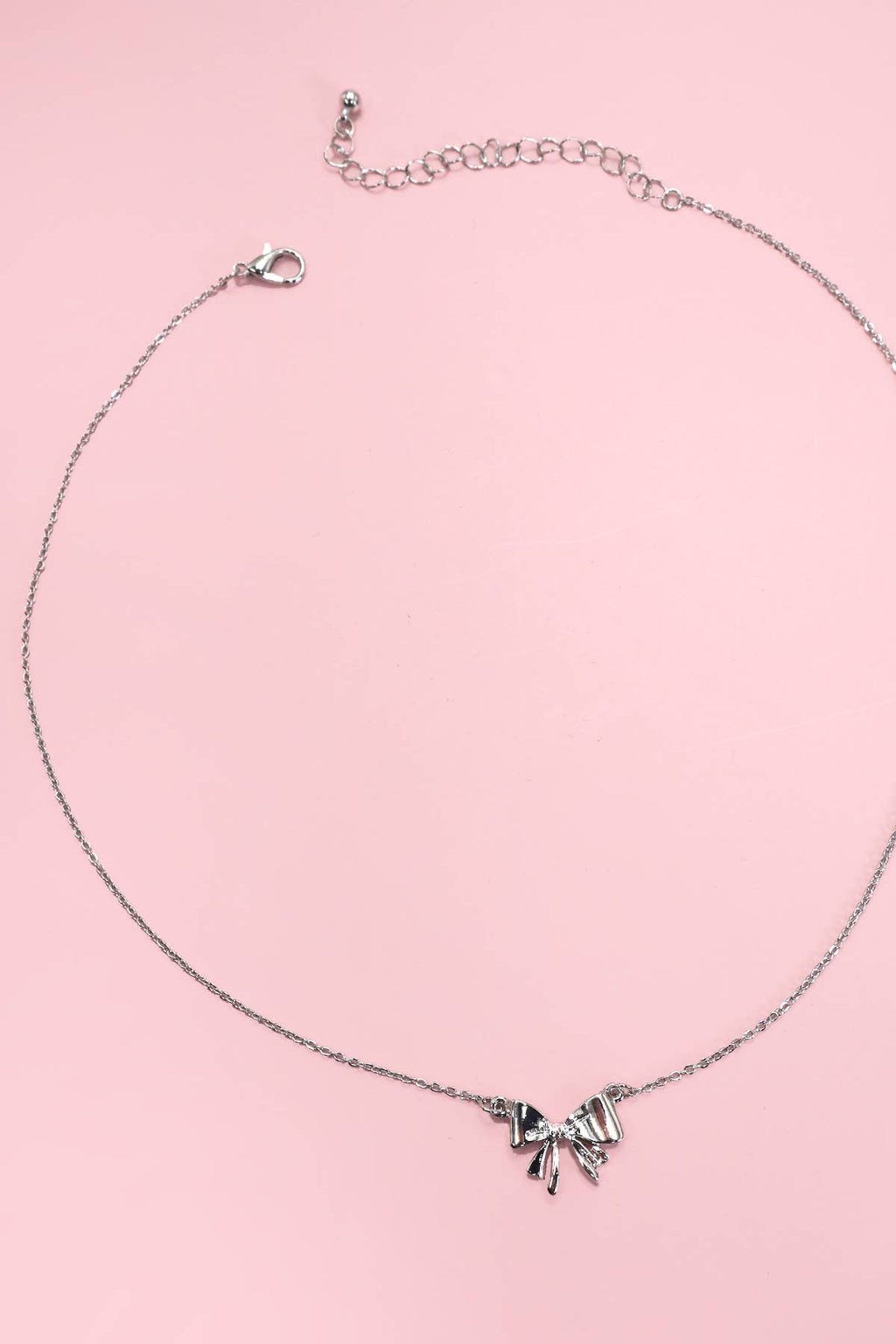 MINI BOW RIBBON NECKLACE |