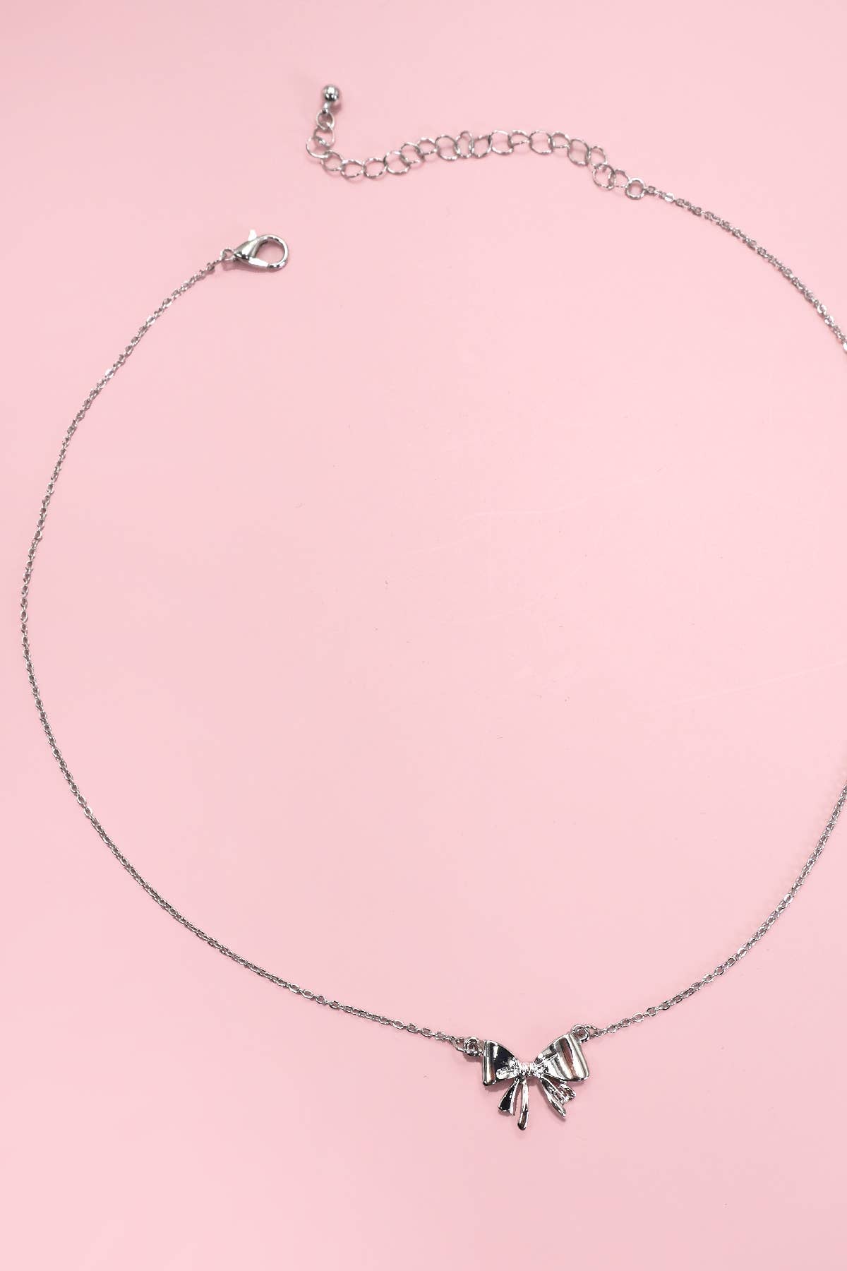 MINI BOW RIBBON NECKLACE |