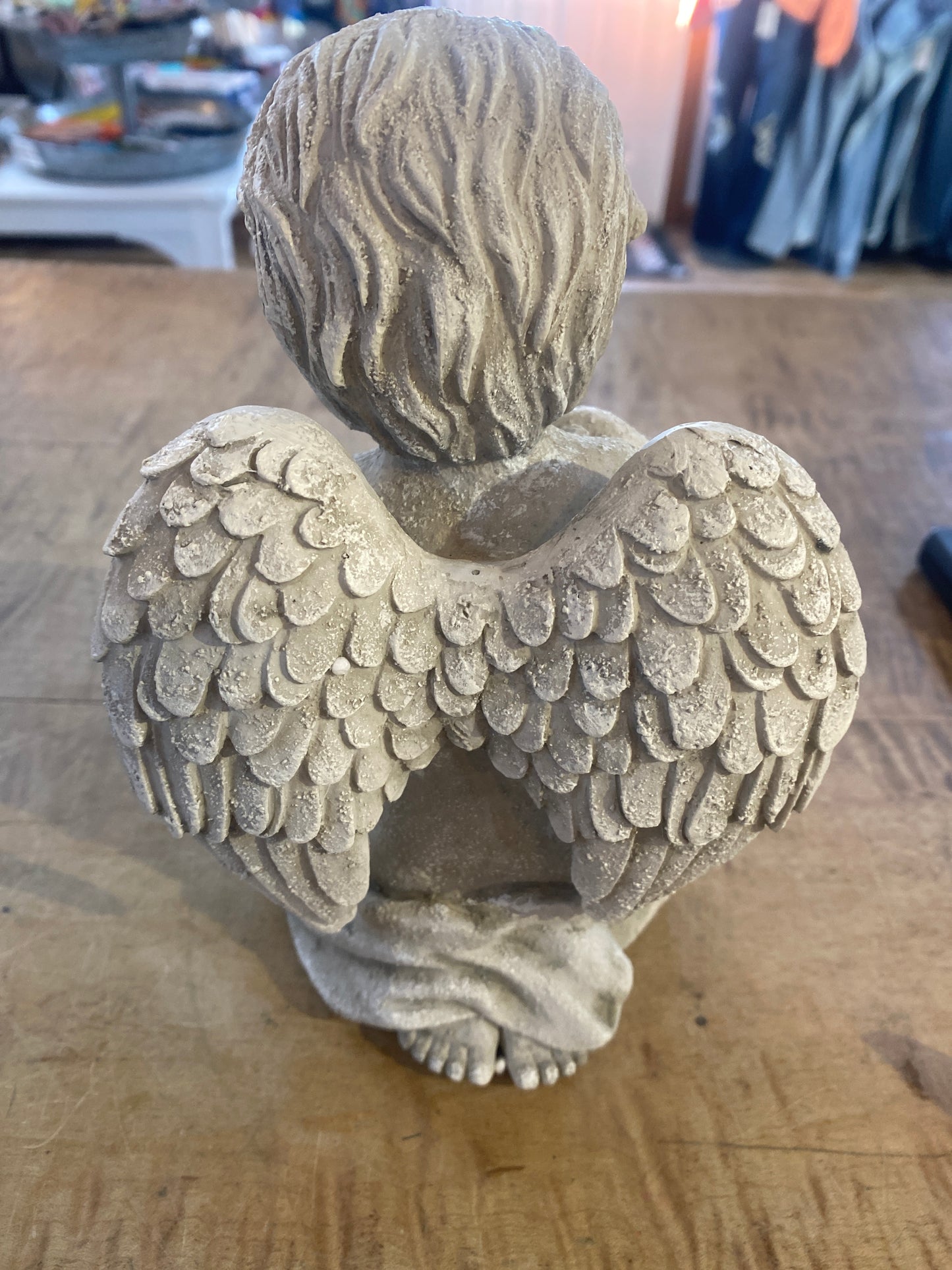 Cherub Pet Statue