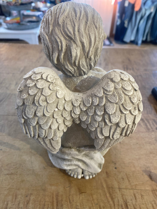 Cherub Pet Statue