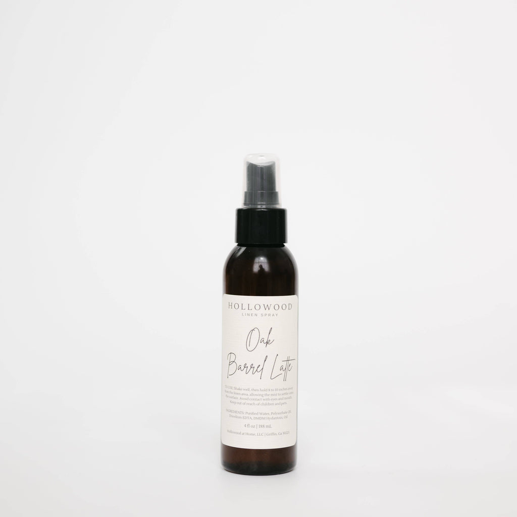 HOLLOWOOD FRAGRANCE - OAK BARREL LATTE | LINEN SPRAY