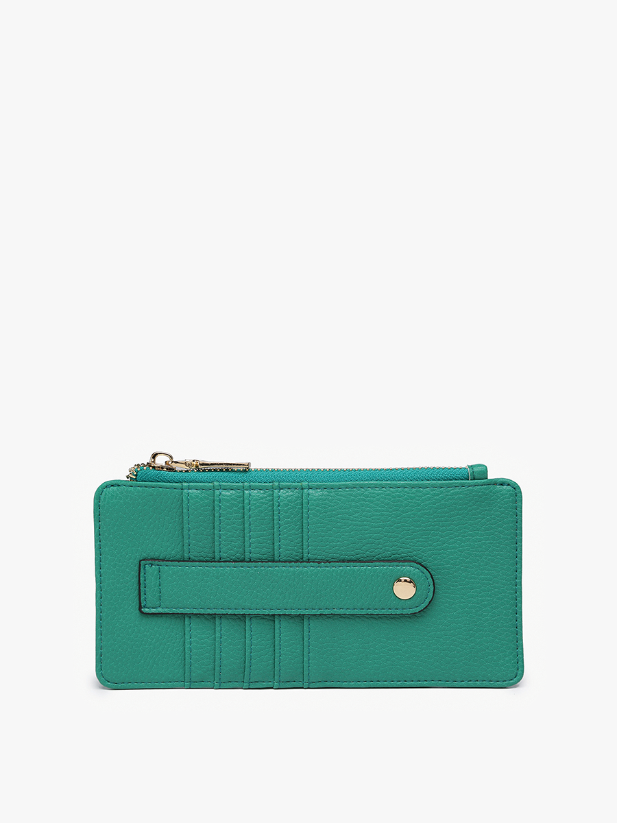 Jen & Co. - WL1889 Saige Slim Card Holder Women's Wallet