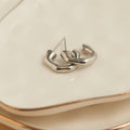Howard's - Waterproof Earrings Bamboo C-Hoop in Gold & Stainless Steel