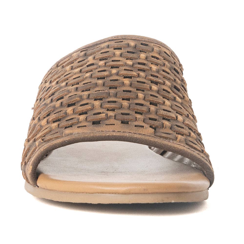 Myra Bag - Dawnlace Desert Curve Sandals in Dusty Beige