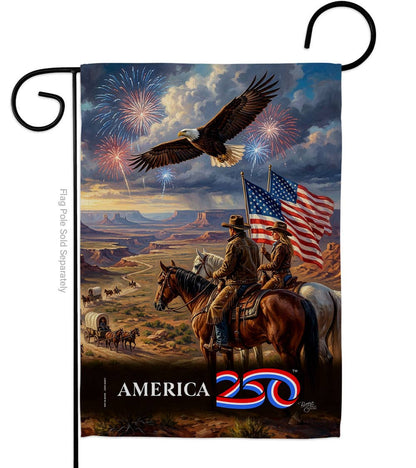 Two Group Flag Co - America 250 Flag Frontier Spirit USA 250th Home Decor
