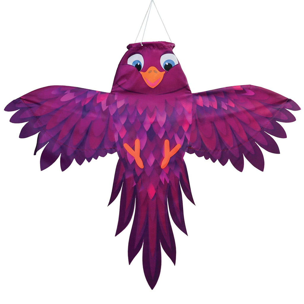 In the Breeze, LLC. - Purple Bird Windsock