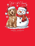 simply southern - Goldendoodle Snowman Long Sleeve T-Shirt