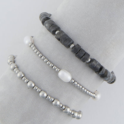 Howard's - Narelle Waterproof Pearl Bracelet Set