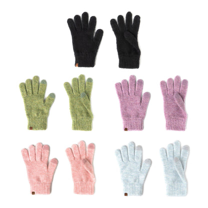 DM Merchandising - Britt's Knits Powder Knit Ultra Soft Gloves Assortment