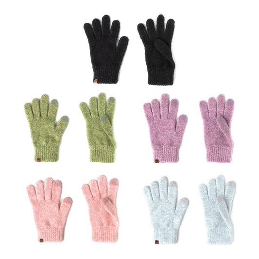 DM Merchandising - Britt's Knits Powder Knit Ultra Soft Gloves Assortment