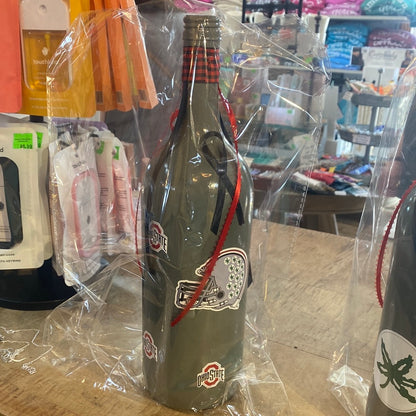 Ohio State Wine Bottle