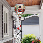 Briarwood Lane - Snowman and Friends Hot Air Balloon Spinner