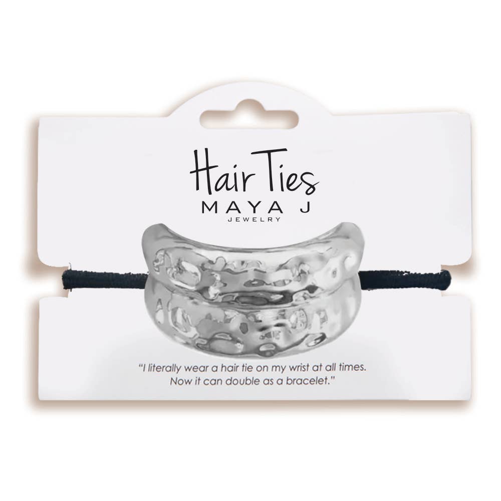Maya J - Bold Hair Ties - 14K Gold-Plated Brass