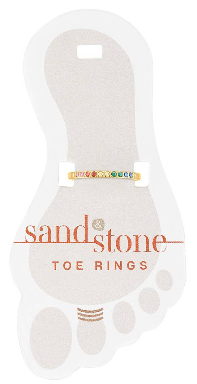 Sand & Stone: Toe Ring Gold