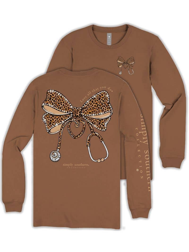 simply southern -NURSE Long Sleeve T-Shirt