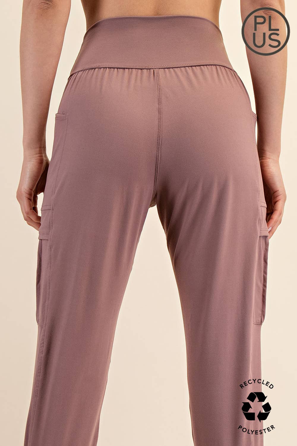 Rae Mode - PLUS SIZE BUTTER JOGGER WITH SIDE POCKETS