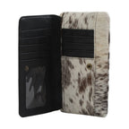 Myra Bag - COOKIE CRUNCH LEATHER AND HAIRON WALLET