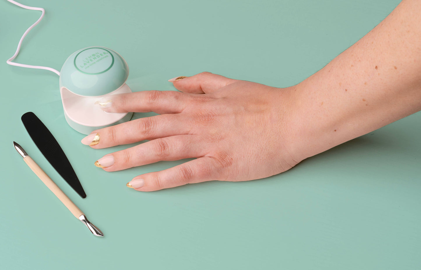 DM Merchandising - Lemon Lavender Nailed It Gel Nail Lamp