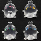 Molang Clear Mochi Squishy Figure Fidget Toy