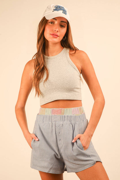 Striped & Checker Boxer Shorts