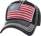 USA Flag Vintage Ballcap