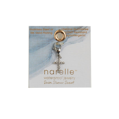 Howard's - Narelle Waterproof Pave Cross Charm