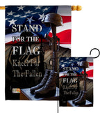 Two Group Flag Co - Stand For The Flag Armed Forces Military Service Decor Flag